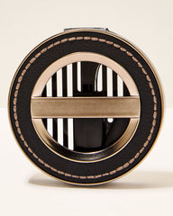 Leather Stitched Car Fragrance Holder
