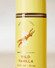 Wild Vanilla Travel Size Fine Fragrance Mist