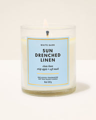 Sun Drenched Linen Single Wick Candle