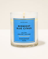 Midnight Blue Citrus Single Wick Candle