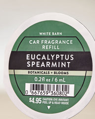 Eucalyptus Spearmint Car Fragrance Refill