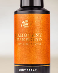 Mahogany Teakwood Body Spray