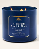 Midnight Blue Citrus 3-Wick Candle