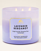 Lavender Bergamot 3-Wick Candle