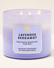 Lavender Bergamot 3-Wick Candle