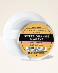 Sweet Orange & Agave Car Fragrance Refill