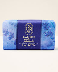 Lavender Vanilla Shea Butter Cleansing Bar