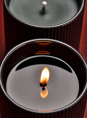 Mahogany Teakwood High Intensity Single Wick Candle