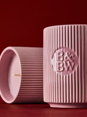 Pink Lavender & Espresso Single Wick Candle