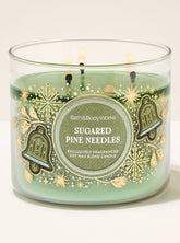 Sugared Pine Needles 3-Wick Candle