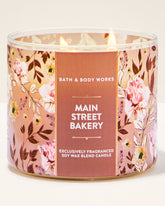 Main Street Bakery 3-Wick Candle