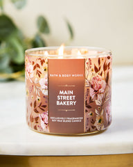 Main Street Bakery 3-Wick Candle