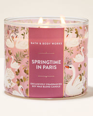 Springtime In Paris 3-Wick Candle