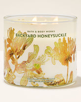 Backyard Honeysuckle 3-Wick Candle