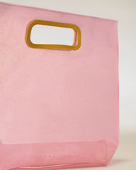 Pink Sparkly Translucent Gift Bag