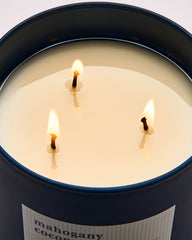 Mahogany Coconut 3-Wick Candle