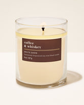 Coffee & Whiskey Single Wick Candle