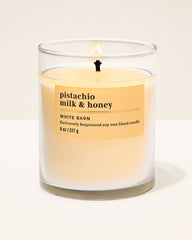 Pistachio Milk & Honey Single Wick Candle