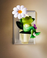 Frog with Flower Scent Control™ Nightlight Wallflowers Fragrance Plug