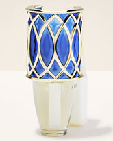 Blue Geometric Scent Control™ Nightlight Wallflowers Fragrance Plug