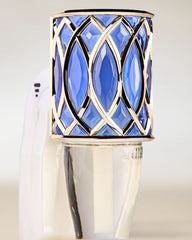 Blue Geometric Scent Control™ Nightlight Wallflowers Fragrance Plug