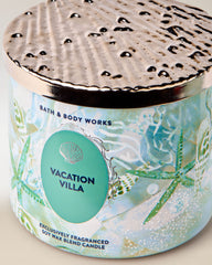Vacation Villa 3-Wick Candle