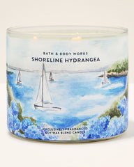 Shoreline Hydrangea 3-Wick Candle