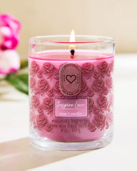 Rose Vanilla Single Wick Candle