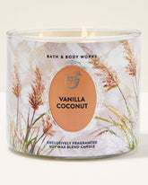 Vanilla Coconut 3-Wick Candle