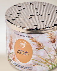 Vanilla Coconut 3-Wick Candle