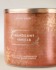 Mahogany Vanilla 3-Wick Candle