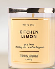 Kitchen Lemon Single Wick Candle