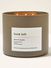 Book Loft 3-Wick Candle