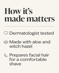 Shave Gel With Aloe &amp; Witch Hazel