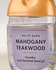 Mahogany Teakwood PocketBac Hand Sanitizer