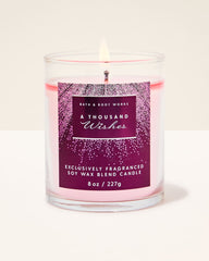 A Thousand Wishes Single Wick Candle