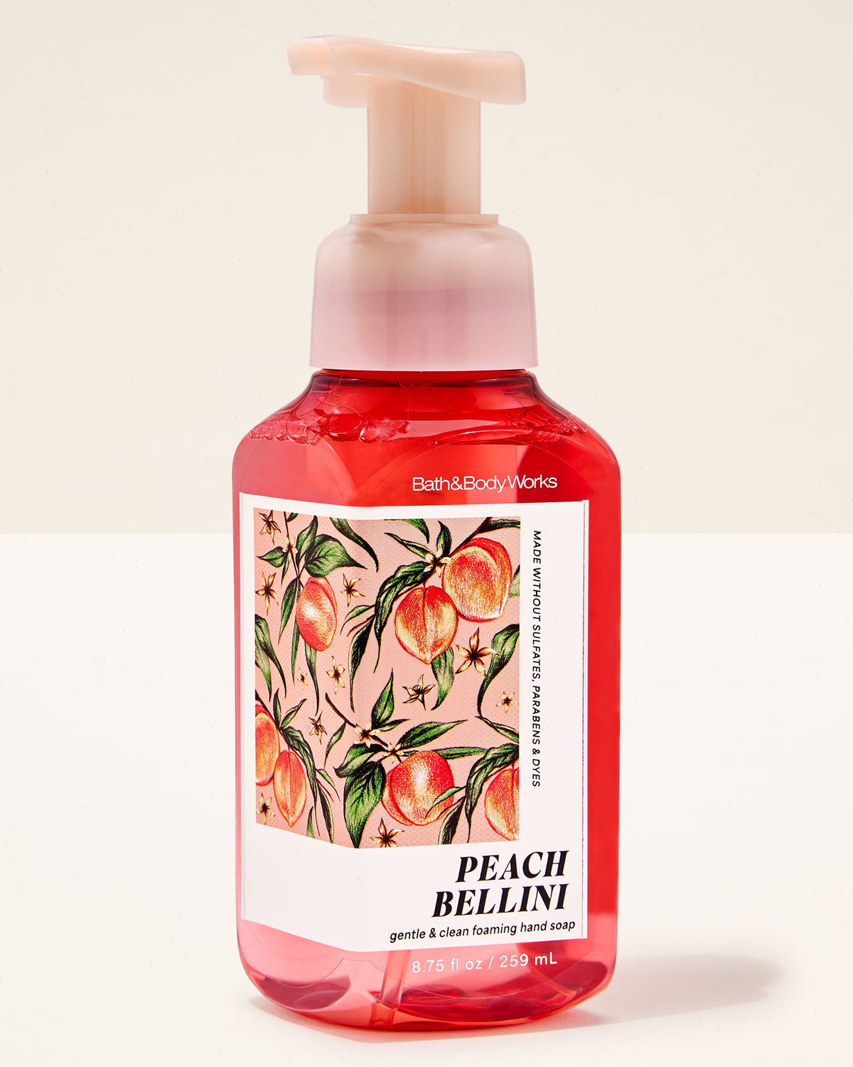 Peach Bellini Gentle & Clean Foaming Hand Soap