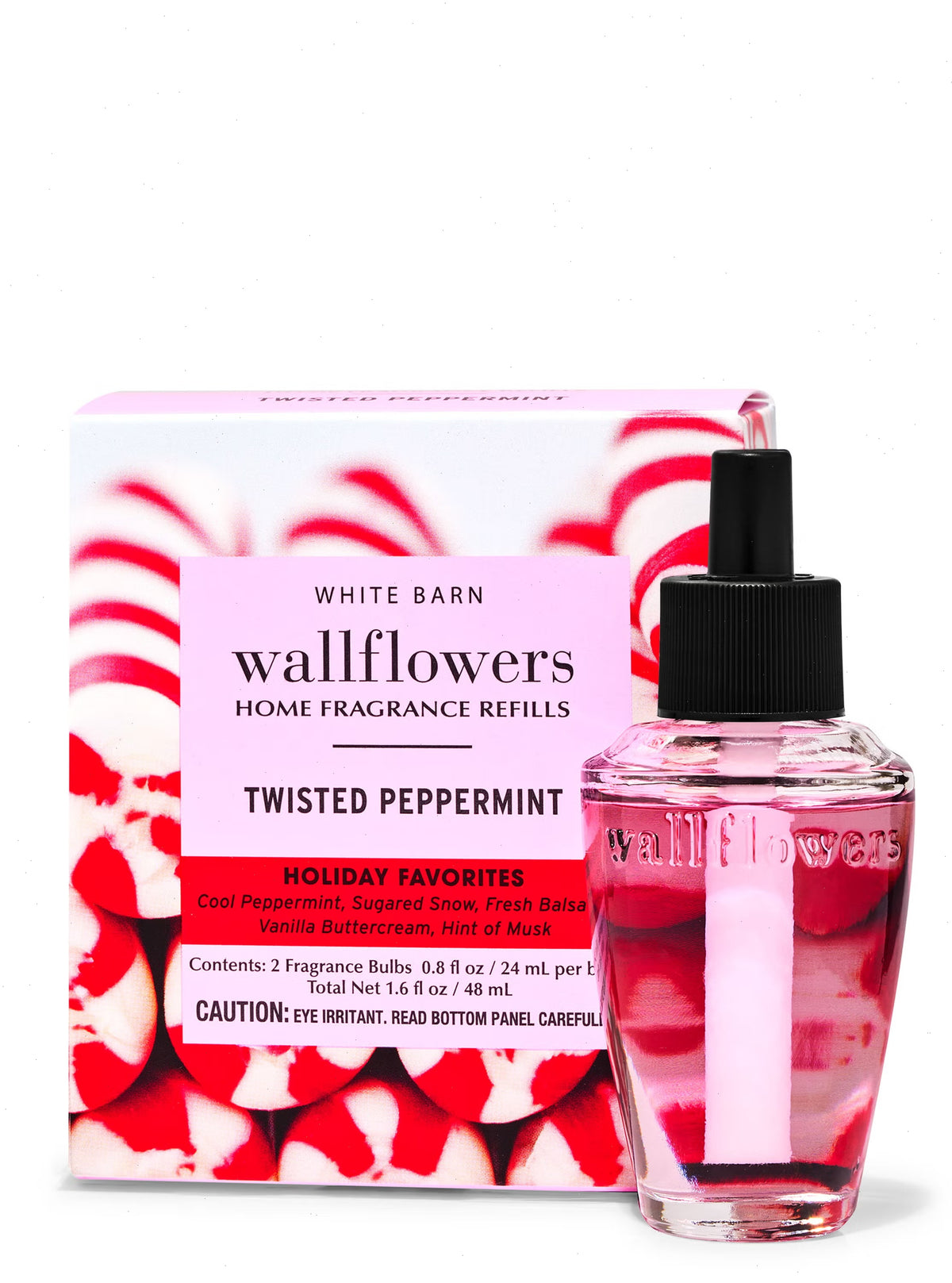 Twisted Peppermint Wallflowers Refills 2-Pack