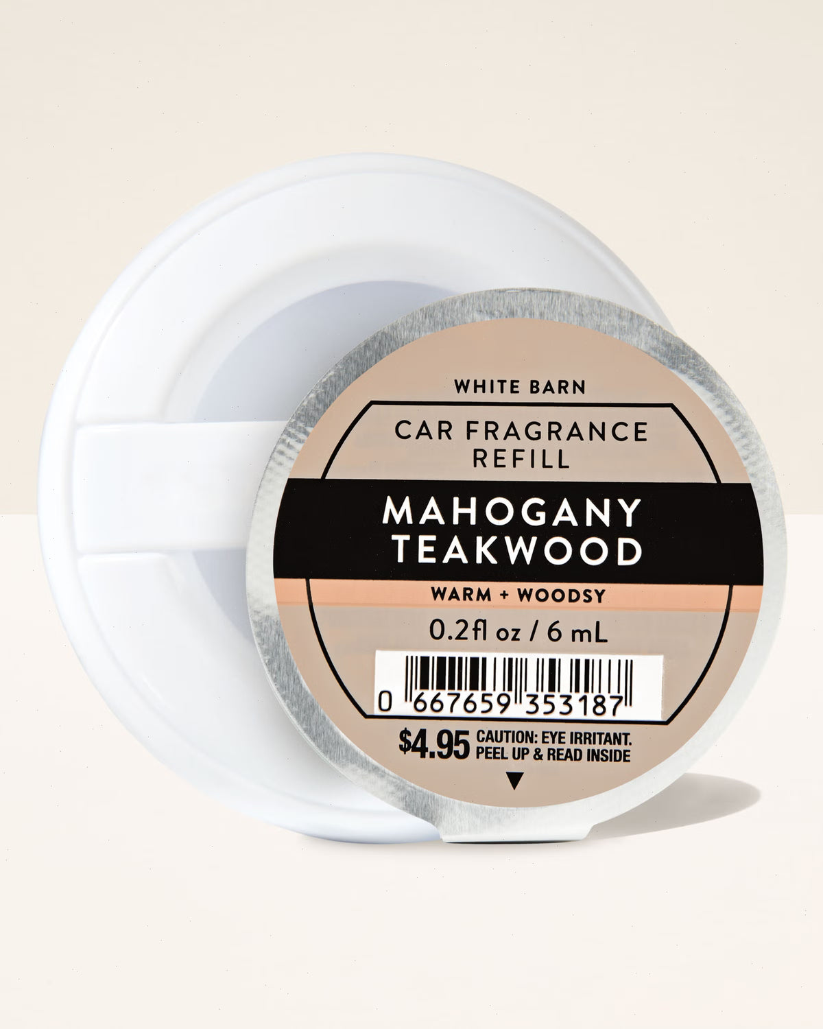 Mahogany Teakwood Car Fragrance Refill
