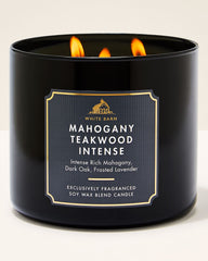 Mahogany Teakwood Intense 3-Wick Candle