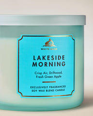 Lakeside Morning 3-Wick Candle