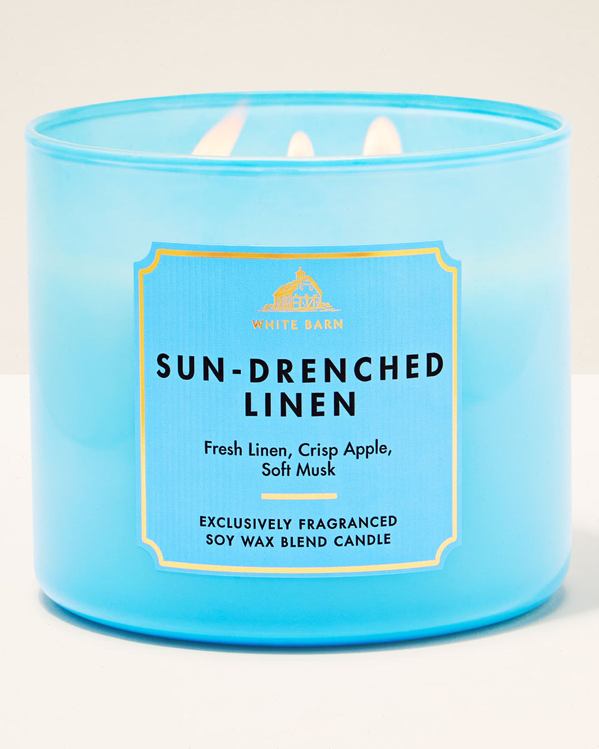 Sun-Drenched Linen 3-Wick Candle