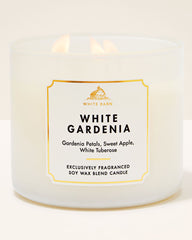 White Gardenia 3-Wick Candle