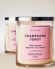 Champagne Toast Single Wick Candle