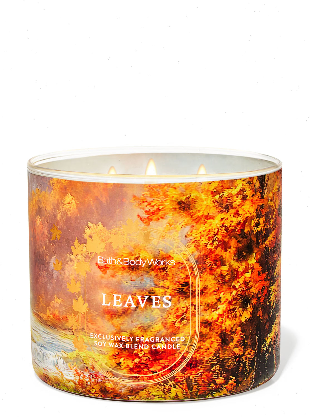Leaves 3-Wick Candle