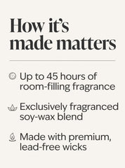 Leaves 3-Wick Candle