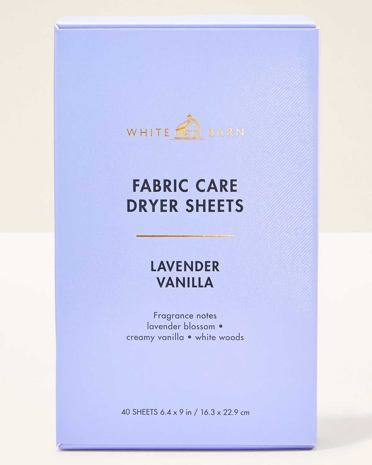 Lavender Vanilla Dryer Sheets