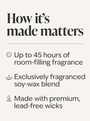 Mahogany Teakwood High Intensity Single Wick Candle