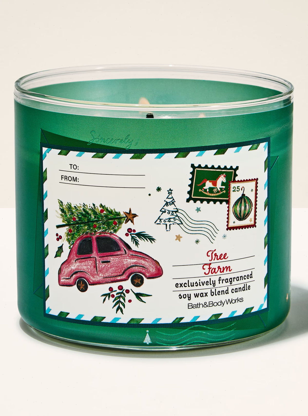 Tree Farm  3-Wick Candle