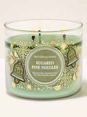 Sugared Pine Needles 3-Wick Candle